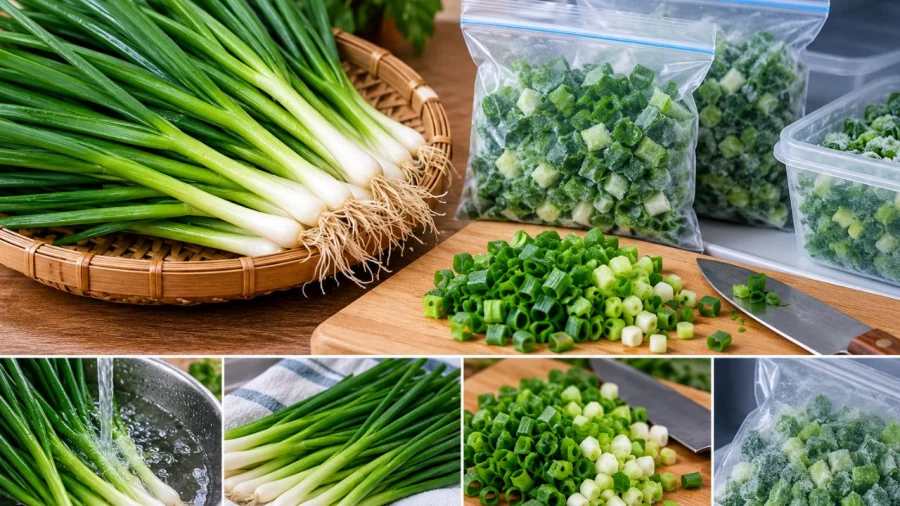 Hành lá, ớt, chanh tươi cả tháng: 5 mẹo bảo quản tự nhiên