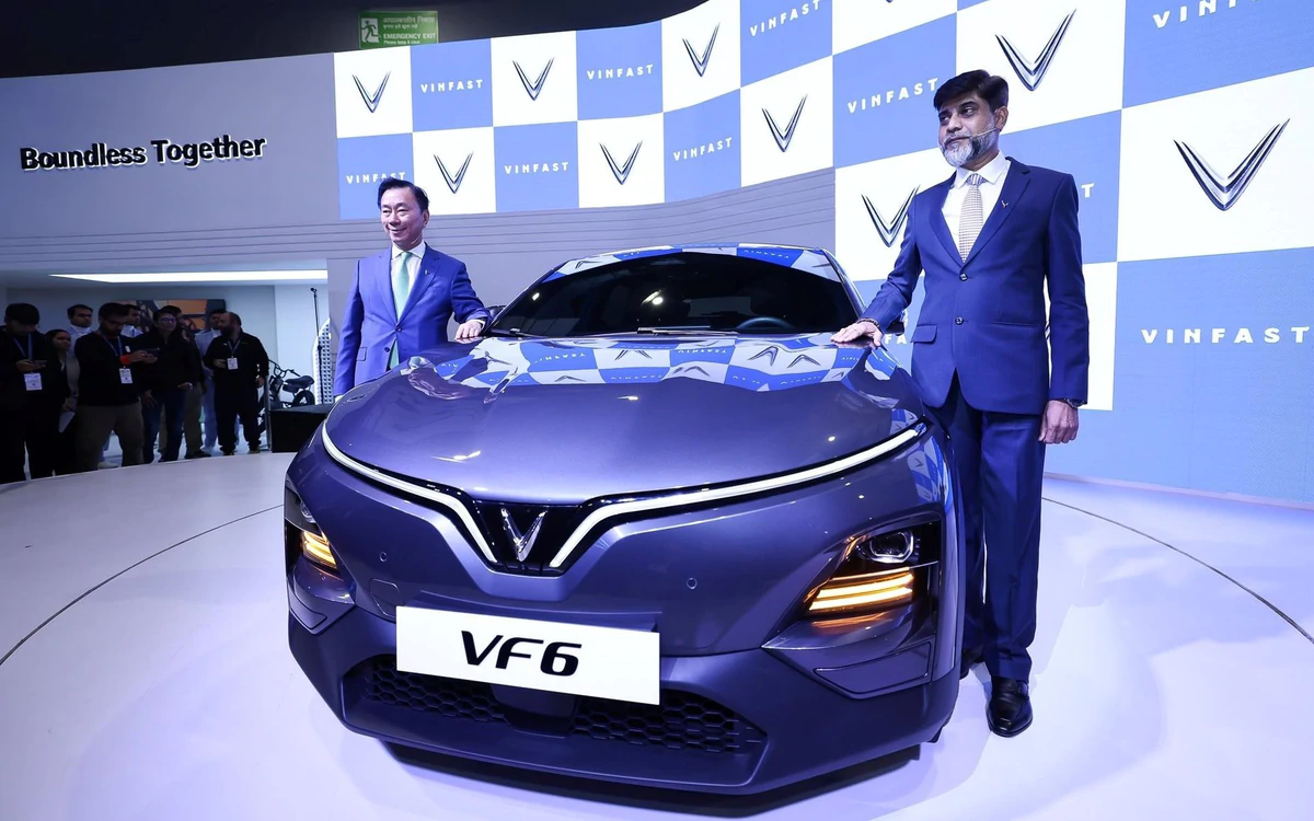 VinFast vượt Tesla và BYD, vươn lên top 5 xe điện tại Ấn Độ