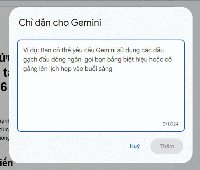Gemini Live giọng nói trong Workspace: Làm việc không cần gõ phím