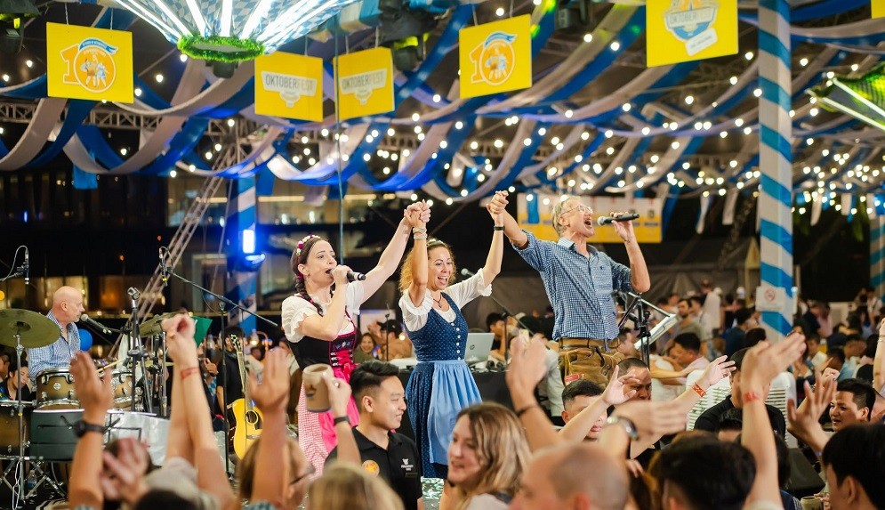 GBA Oktoberfest Việt Nam: Lễ hội bia Bavaria lớn nhất Đông Nam Á trở lại