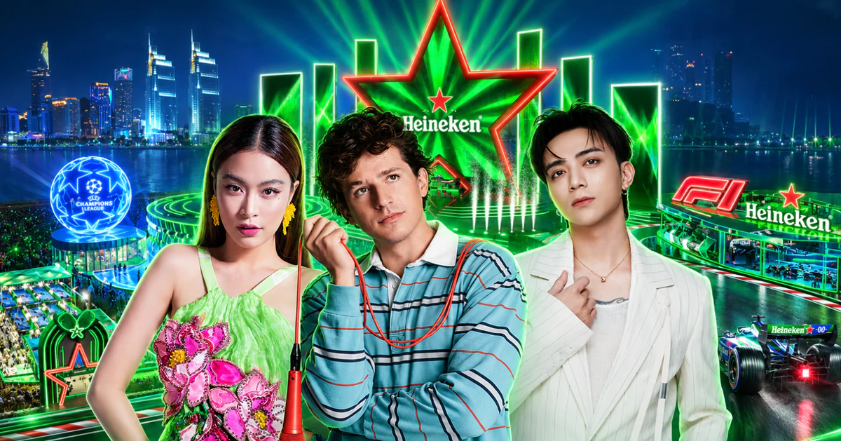 Charlie Puth làm bùng nổ The World Of Heineken tại Sài Gòn