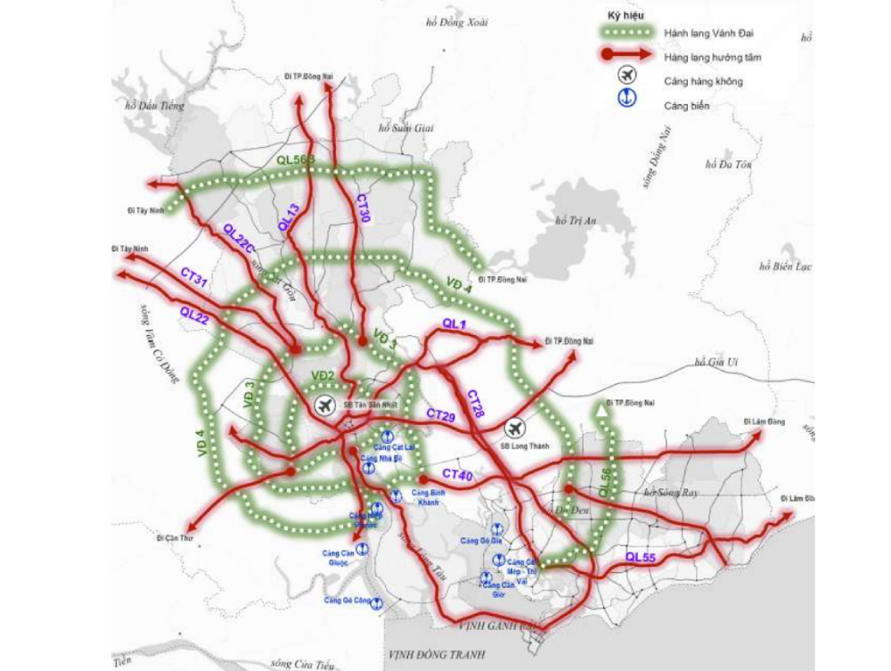 TP.HCM tham vọng thêm 700km vành đai, cao tốc: Cú hích kết nối ba vùng kinh tế