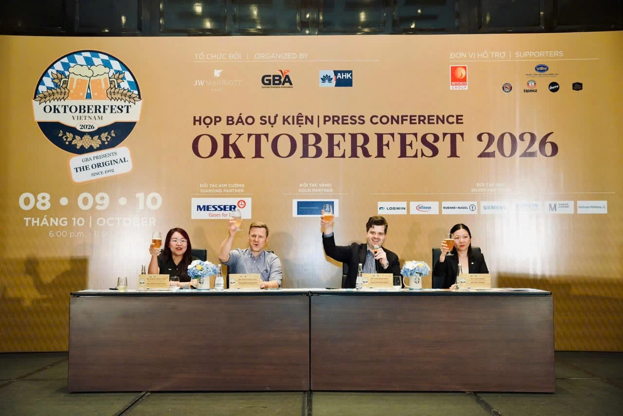 GBA Oktoberfest Việt Nam: Lễ hội bia Bavaria lớn nhất Đông Nam Á trở lại