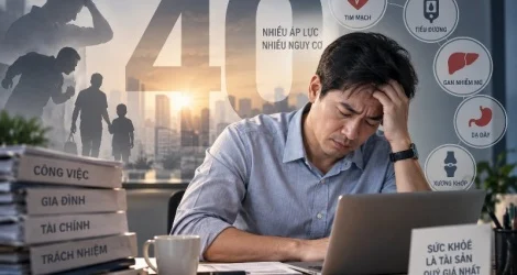Tuổi 40: Thời điểm vàng để chuẩn bị cho 14 năm sống chung với bệnh tật