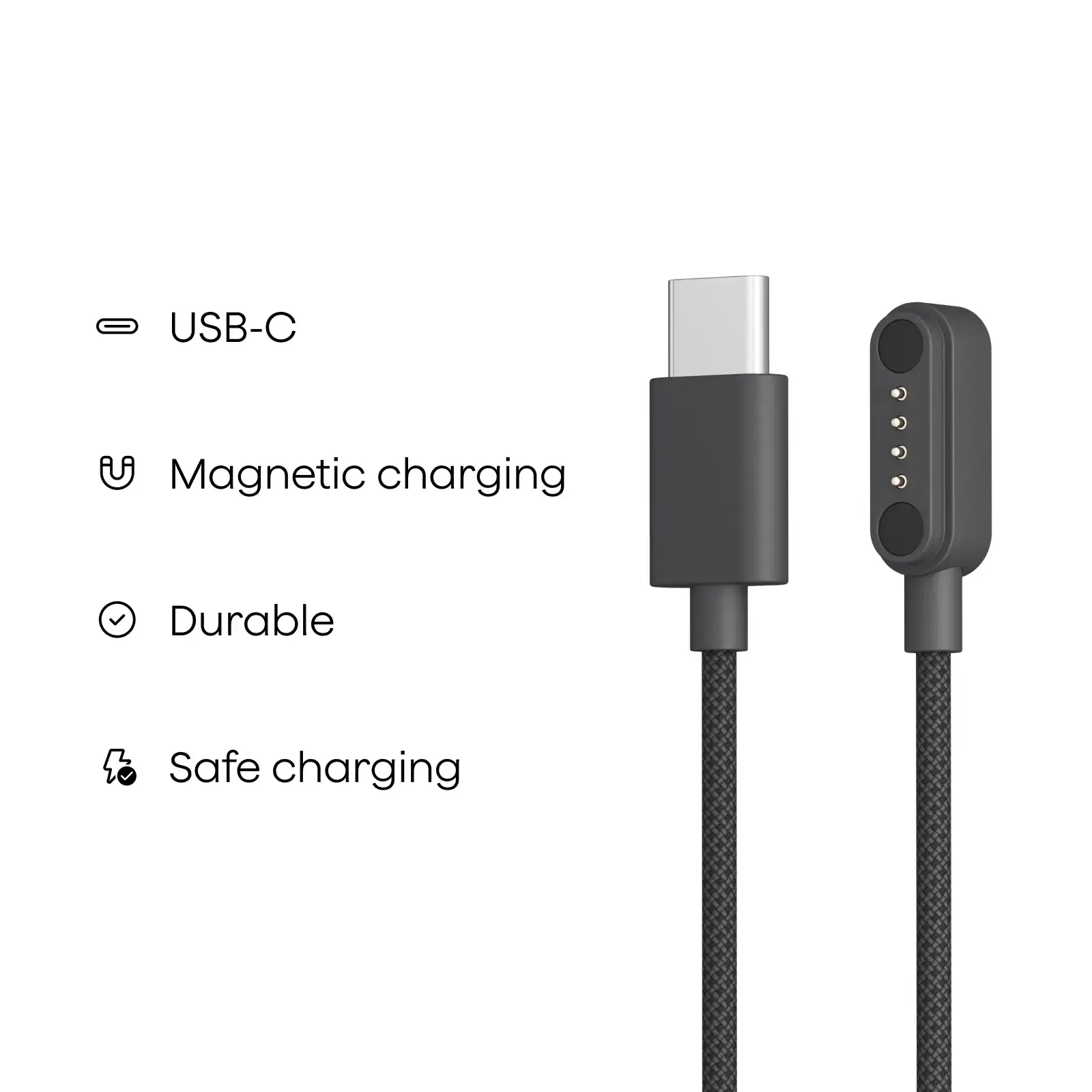 Kit Aksesori Plaud Note: Kabel & Cincin Magnetik