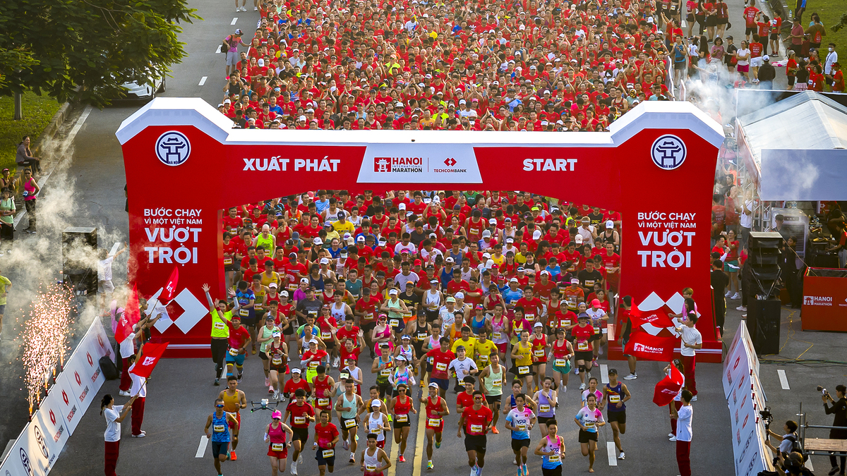 Techcom Life và Marathon Hà Nội Techcombank: từ Kids Run đến kỷ lục 42km