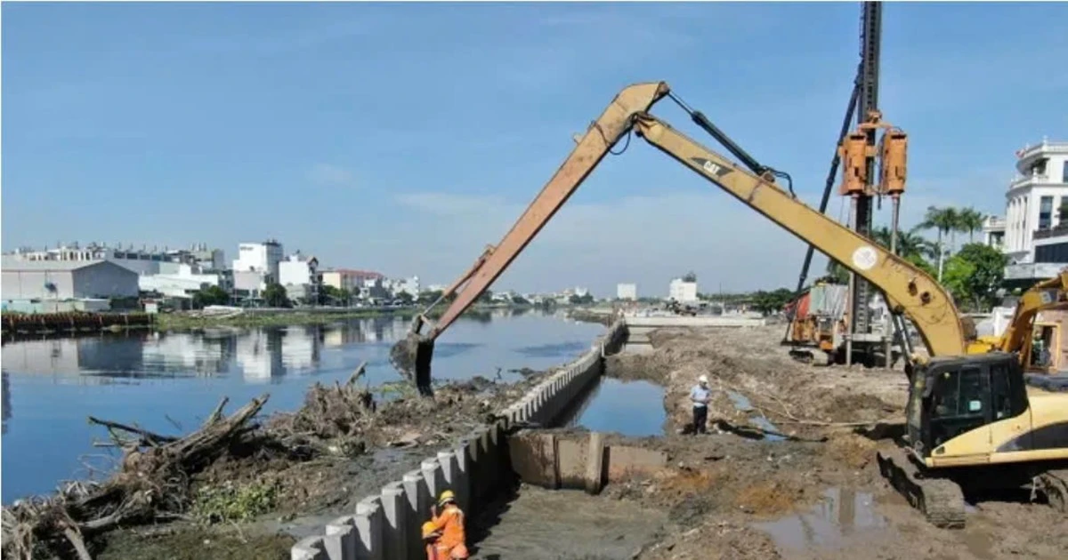 Từ bùn nạo vét đến vật liệu xây dựng cho hạ tầng đô thị