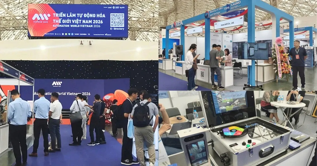 Automation World Vietnam mở làn sóng robot thông minh và AI