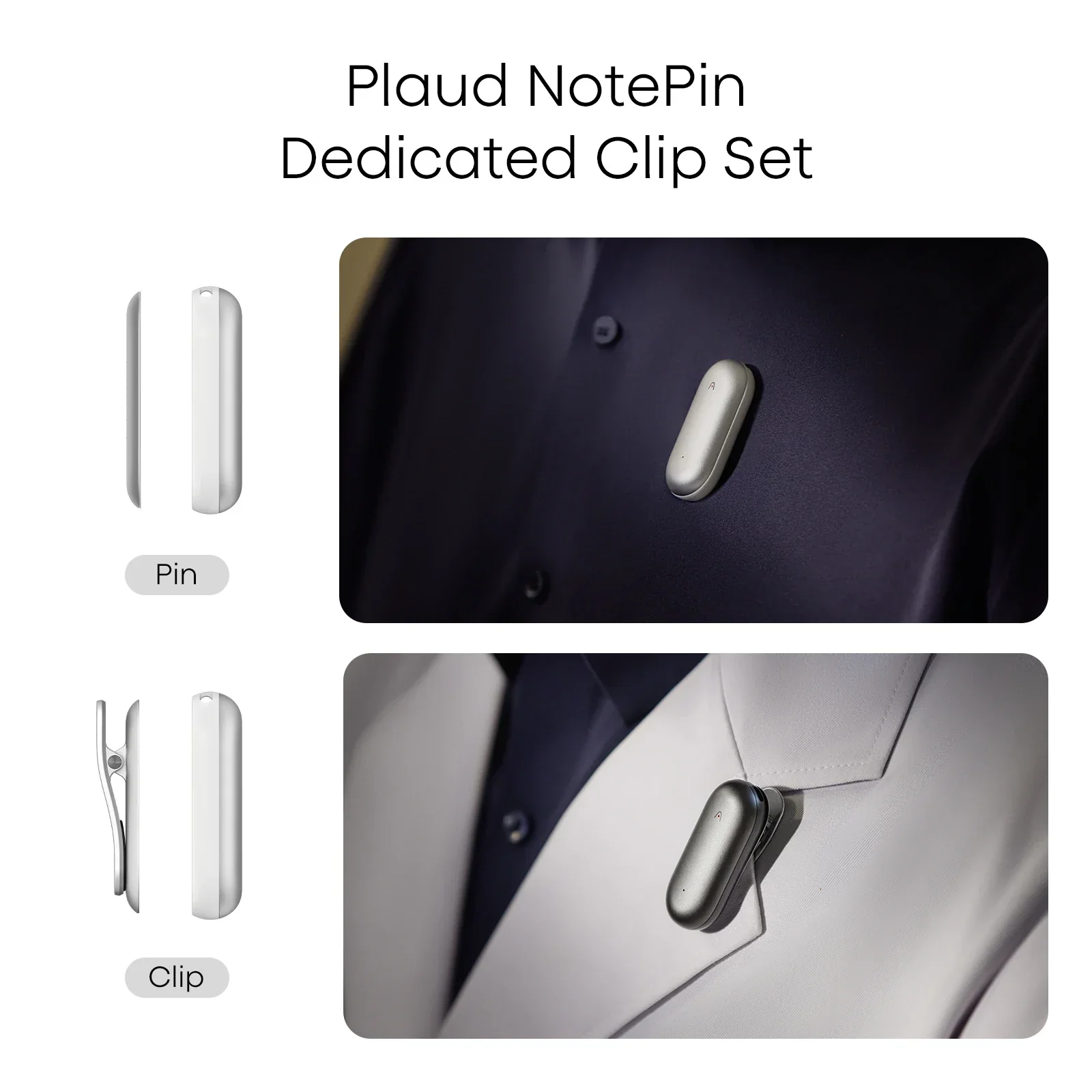 Cara Mudah Guna Clip & Magnetic Pin Plaud NotePin