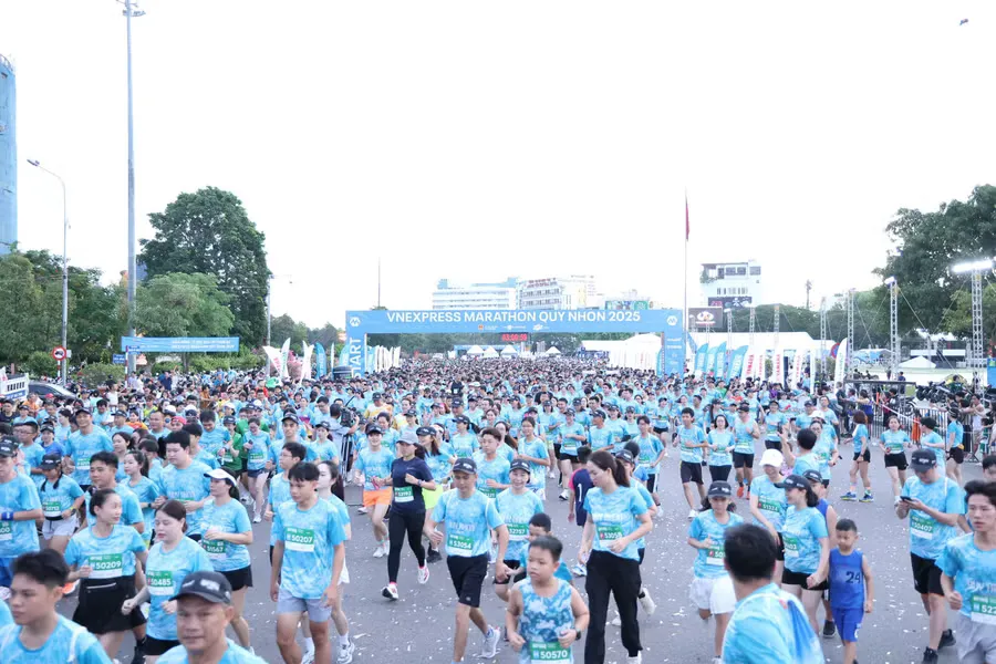 Marathon Quy Nhơn: 8.000 VĐV sẵn sàng chinh phục cung đường ven biển
