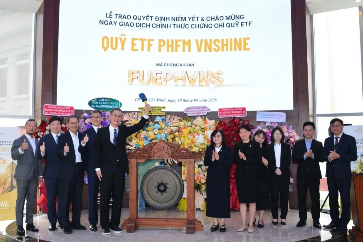 Quỹ ETF PHFM VNSHINE niêm yết trên HOSE: Cơ hội mới cho nhà đầu tư cá nhân