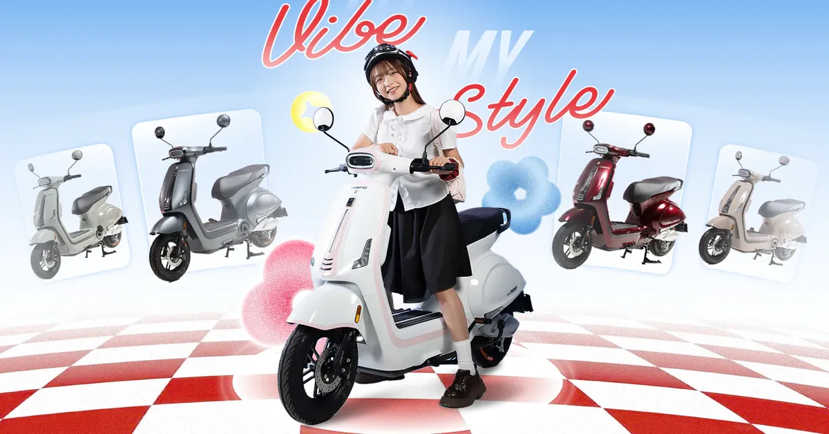DIBAO Vibe: xe điện nữ trẻ như một tuyên ngôn phong cách