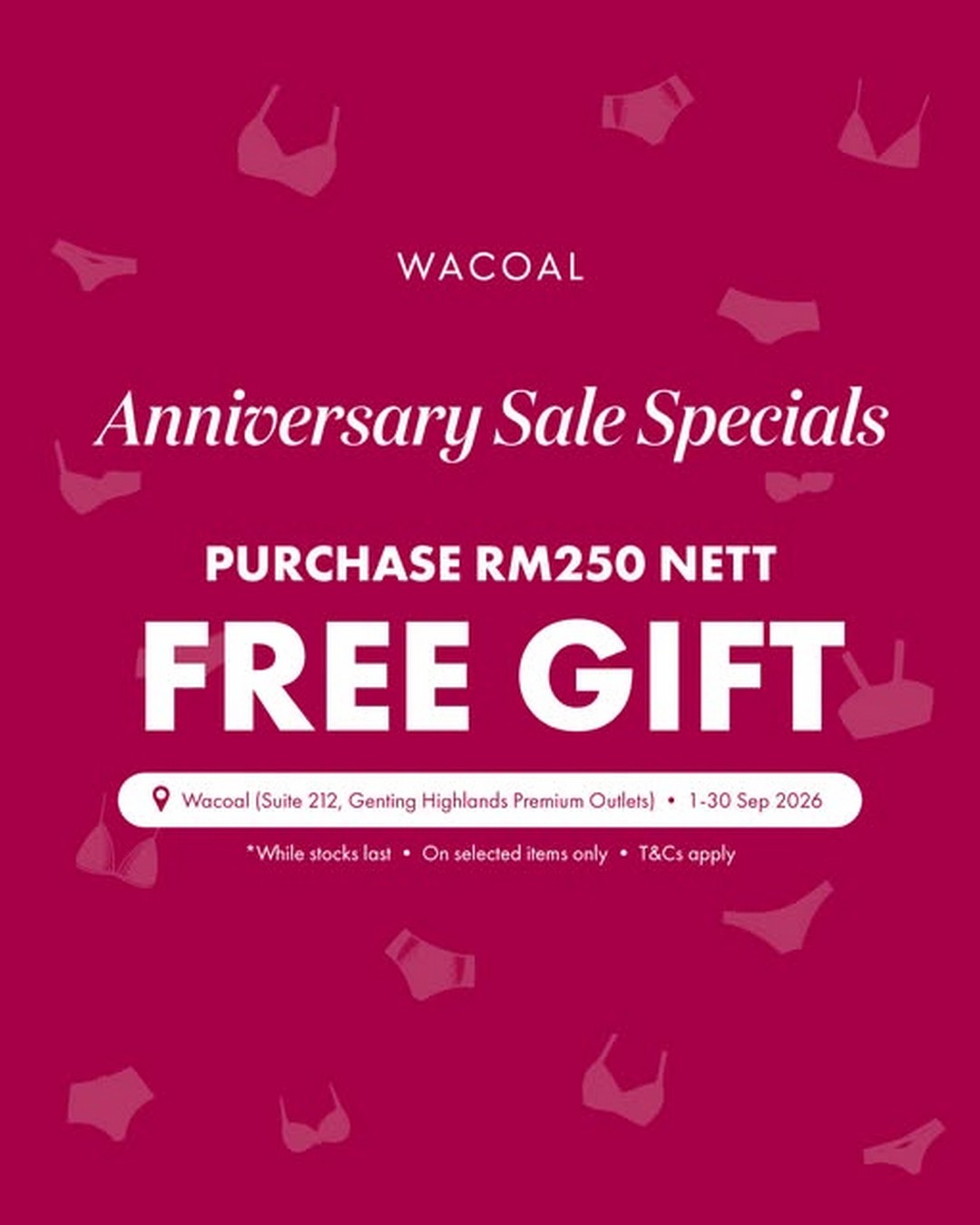 Jualan Outlet September: Diskaun Pabrik Besar di Genting Highlands dan Penang