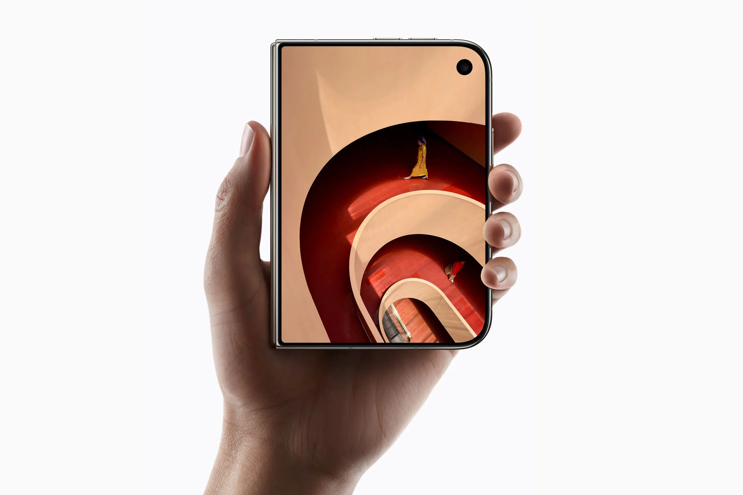 iPhone Duo với camera dưới màn hình: Apple giải bài toán gập mà Samsung còn bỏ ngỏ