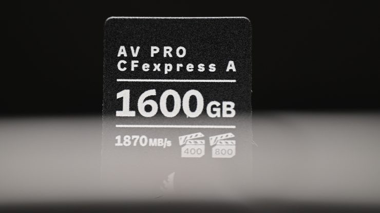 Angelbird AV PRO CFexpress Type A v4 800GB: Thẻ nhớ 8K RAW cho nhà quay phim Sony