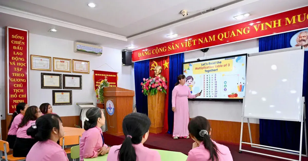 Tiếng Anh là ngôn ngữ thứ hai: nâng chất từ giáo viên