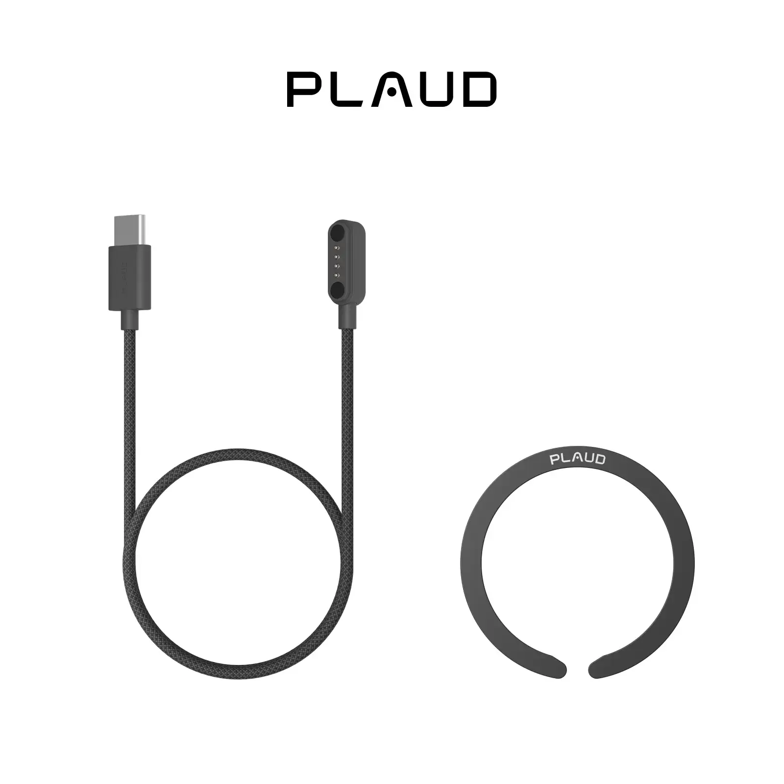 Kit Aksesori Plaud Note: Kabel & Cincin Magnetik
