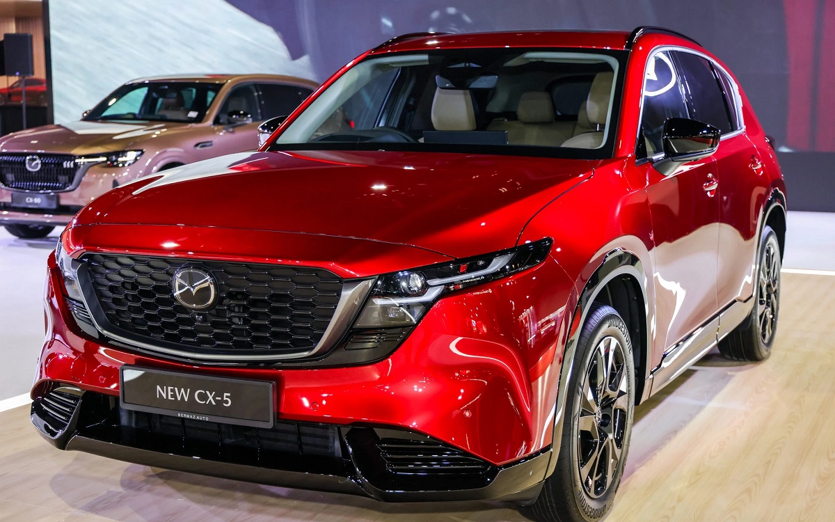 Mazda CX-5 với thiết kế mới: vượt trội Honda CR-V và Hyundai Tucson?