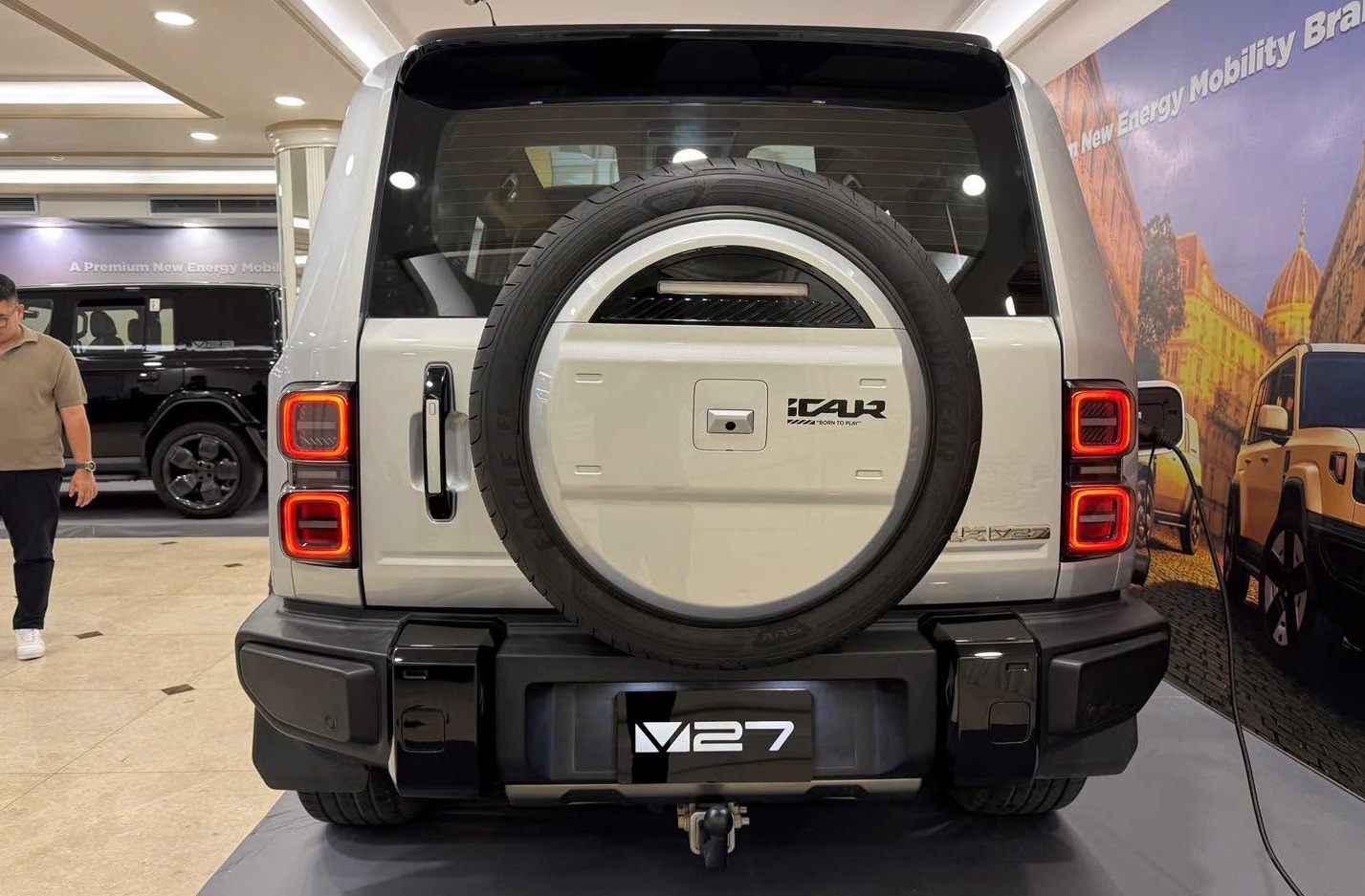 iCaur V27 và V23: bộ đôi SUV địa hình điện hóa khuấy động thị trường