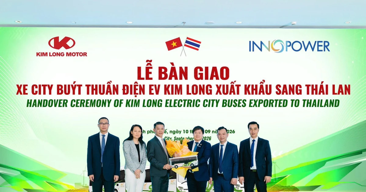 Kim Long Motor xuất khẩu 113 xe buýt điện sang Thái Lan: bước ngoặt cho công nghiệp ô tô xanh Việt Nam