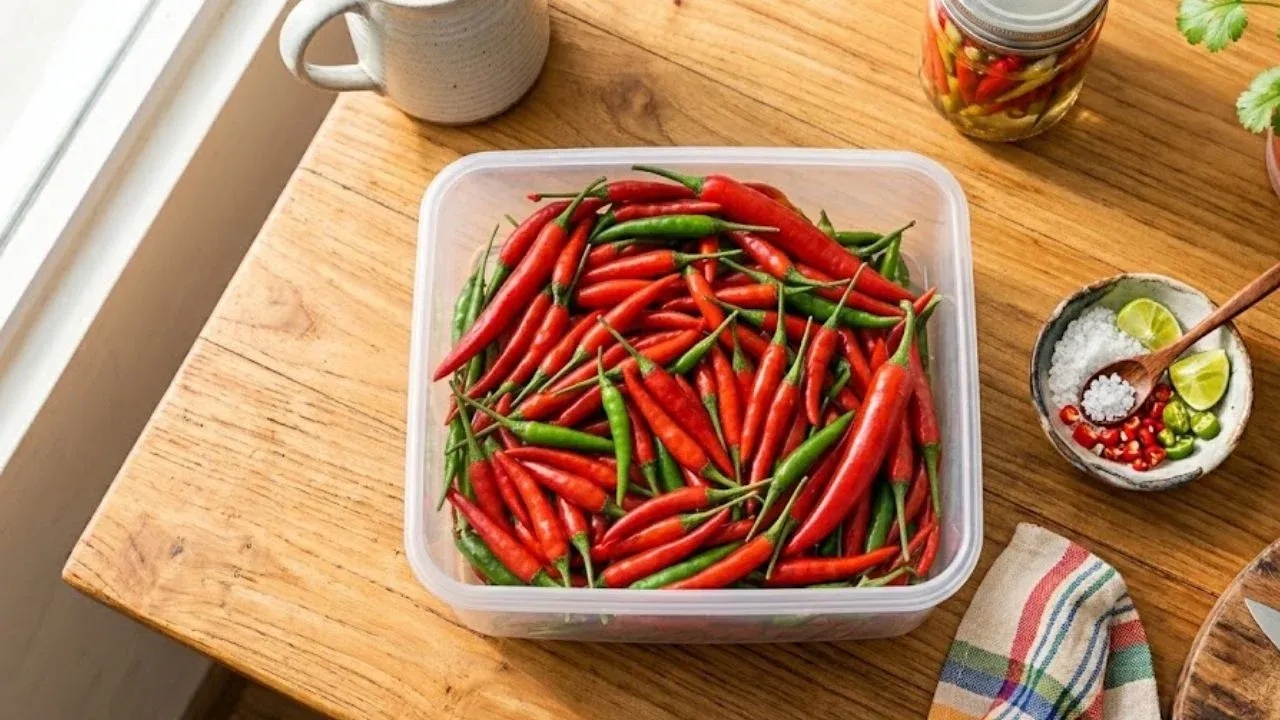 Bảo quản đậu phụ và ớt tươi cả tuần: Mẹo giữ độ giòn, màu sắc và dinh dưỡng