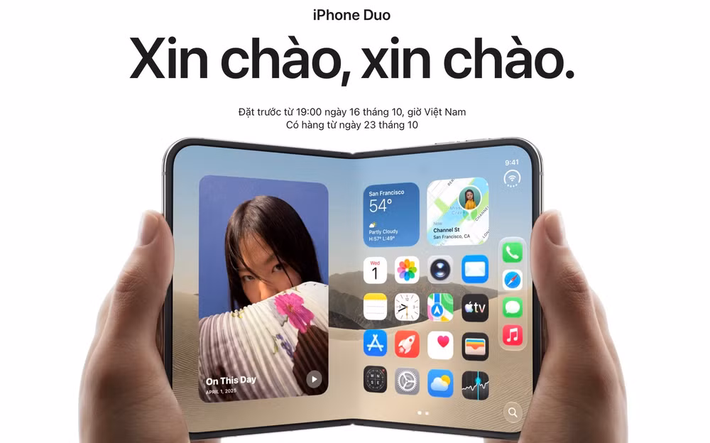 iPhone Duo: khi iOS 27 trở thành vũ khí bí mật trong cuộc chiến điện thoại gập