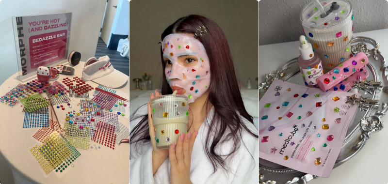 Bedazzled Makeup Quay Trở Lại: Gem Sticker Khiến Makeup “Thiếu Nghiêm Túc” Đúng Chuẩn