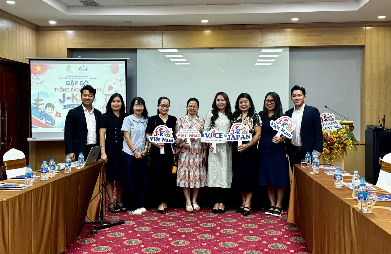 J-KIDS: sân chơi mới cho học sinh khám phá tiếng Nhật và giao lưu quốc tế
