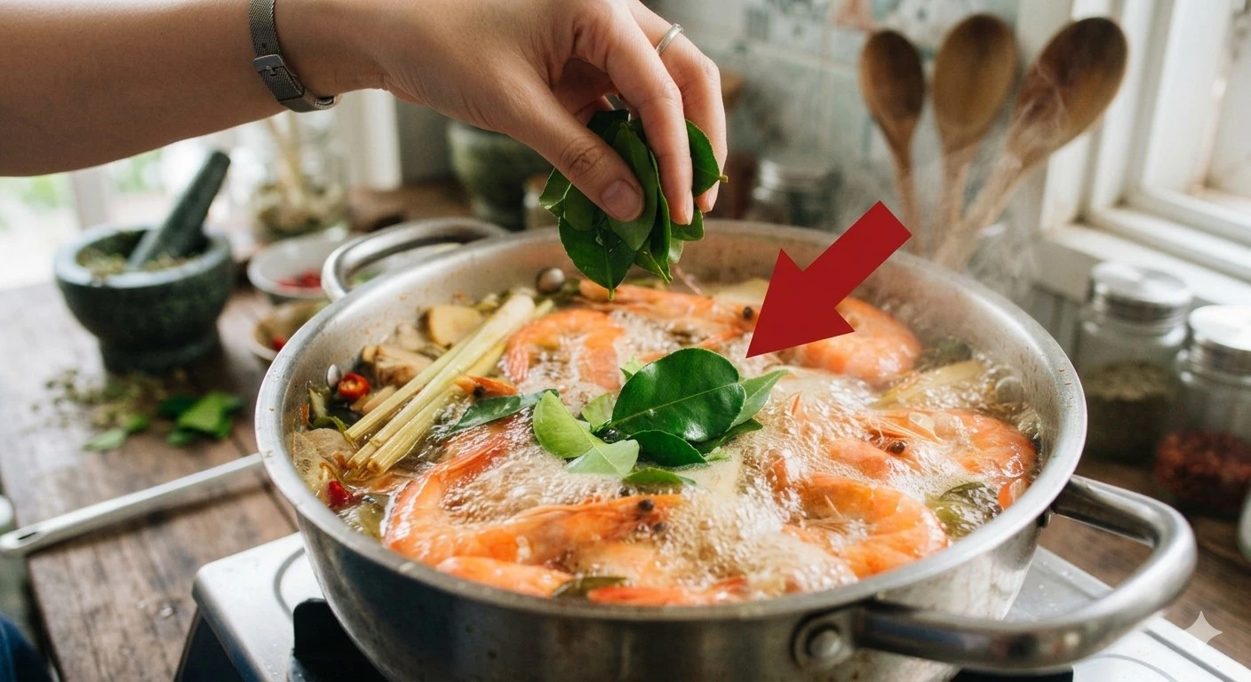 Lá thơm nào giúp tôm đỏ au, chả lá lốt xanh mướt mà bếp không ám mùi?