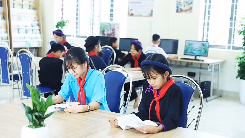 Trường nội trú vùng biên: cơ sở hiện đại thu hẹp khoảng cách giáo dục