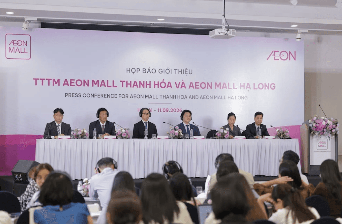 AEON đẩy nhanh mở rộng với 4 trung tâm thương mại mới