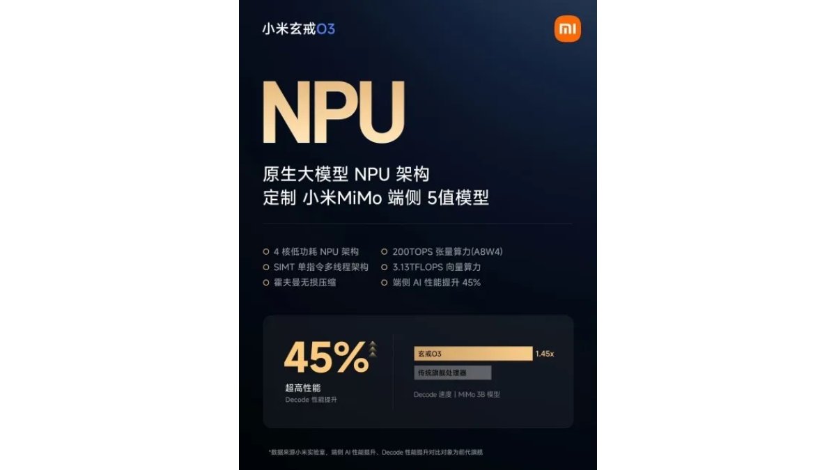 Chip Xring O3 3nm của Xiaomi: đối thủ xứng tầm Snapdragon 8 Elite Gen 5?