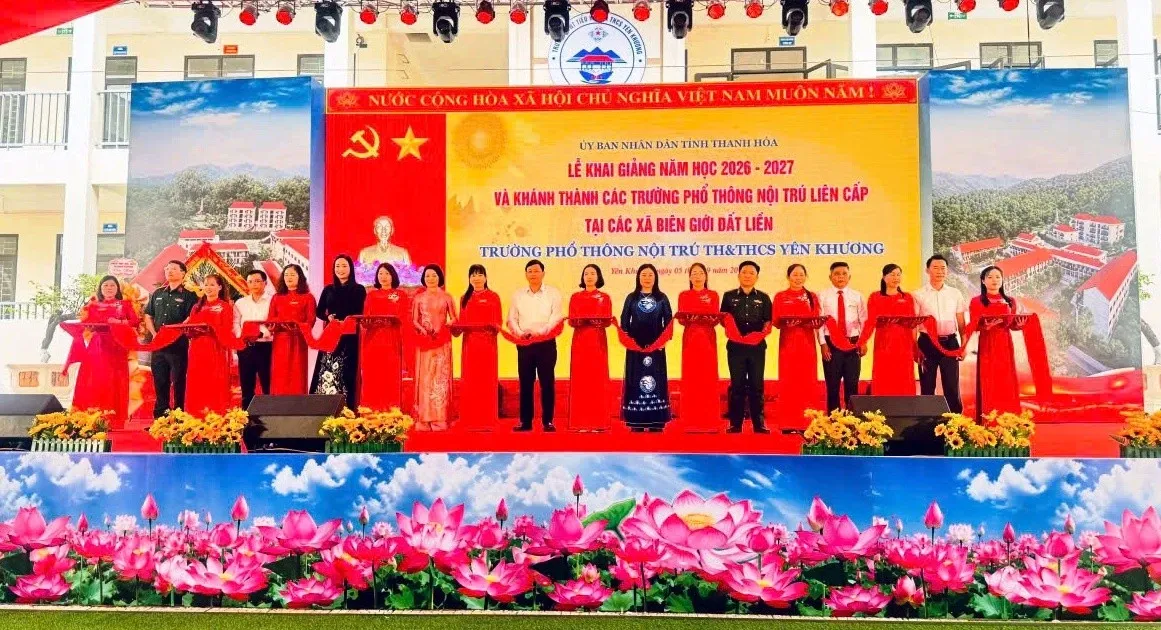 Trường mới vùng biên: từ mái tôn dột nát đến cơ hội học tập ổn định