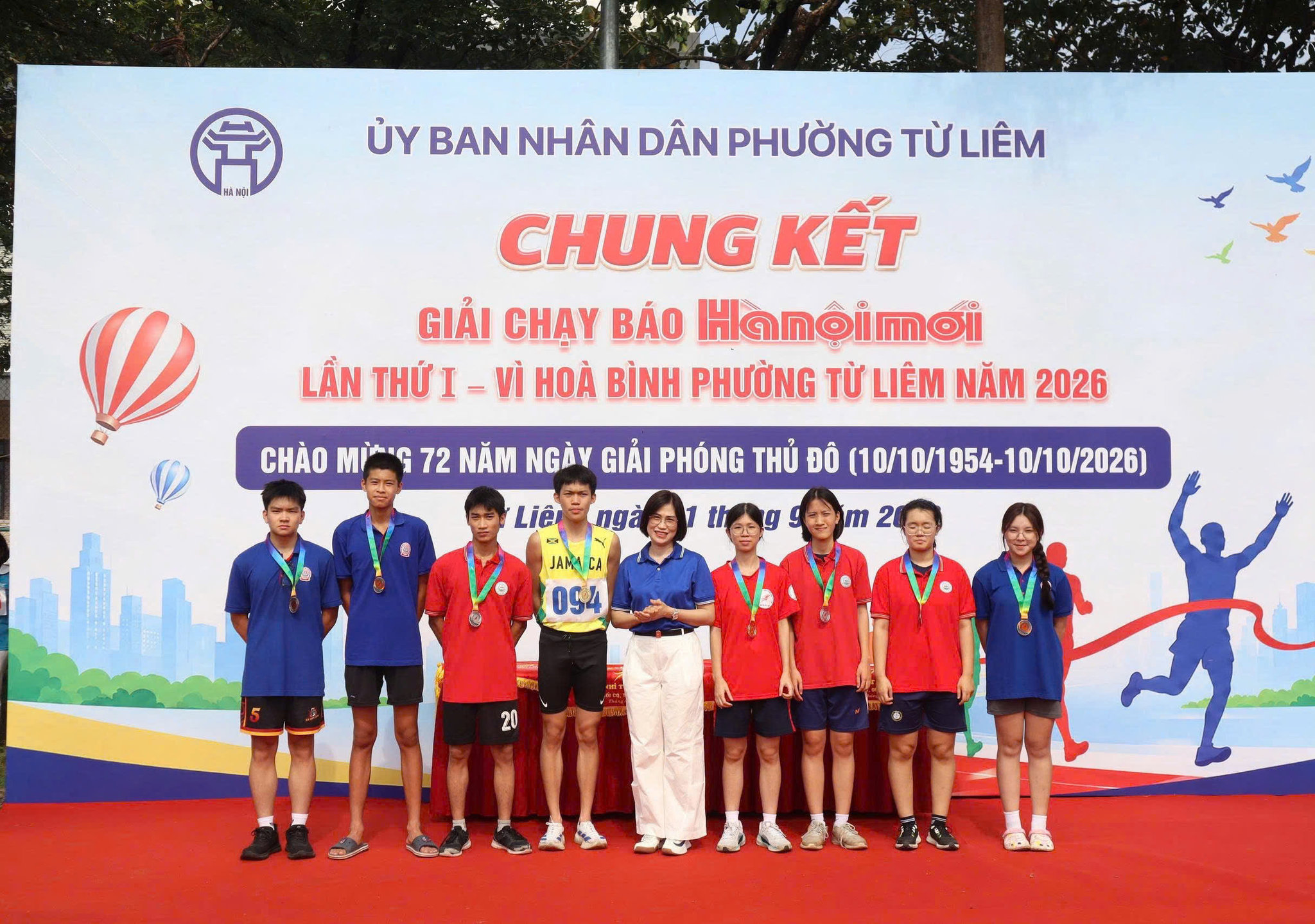 Giải chạy Báo Hànộimới ‘Vì hòa bình’ lan tỏa tinh thần thể thao cộng đồng
