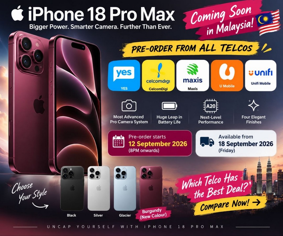 iPhone 18 Pro: Pra Tempah, Pelan Telco & Trik Elak Beratur
