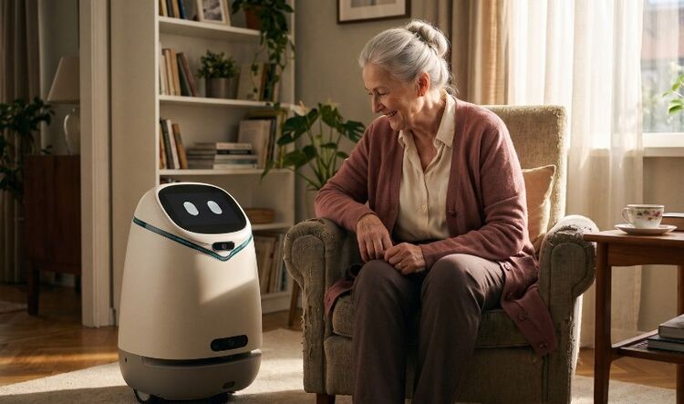 Robot trợ lý cấp cứu tại nhà: 60 giây quyết định an toàn gia đình