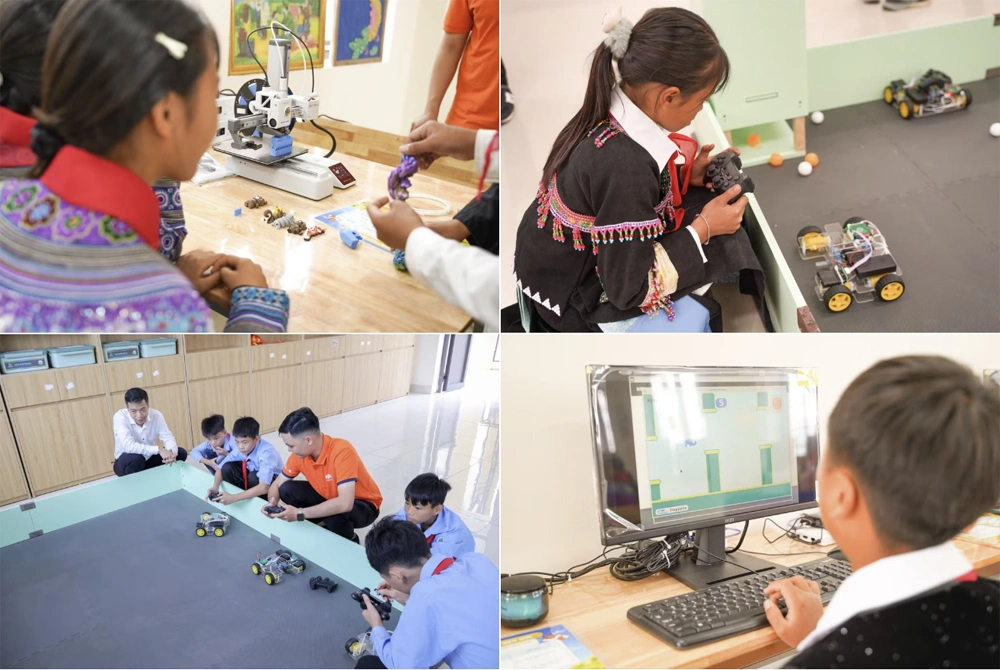 Phòng thực hành STEM về vùng sâu: Cơ hội thu hẹp khoảng cách học tập