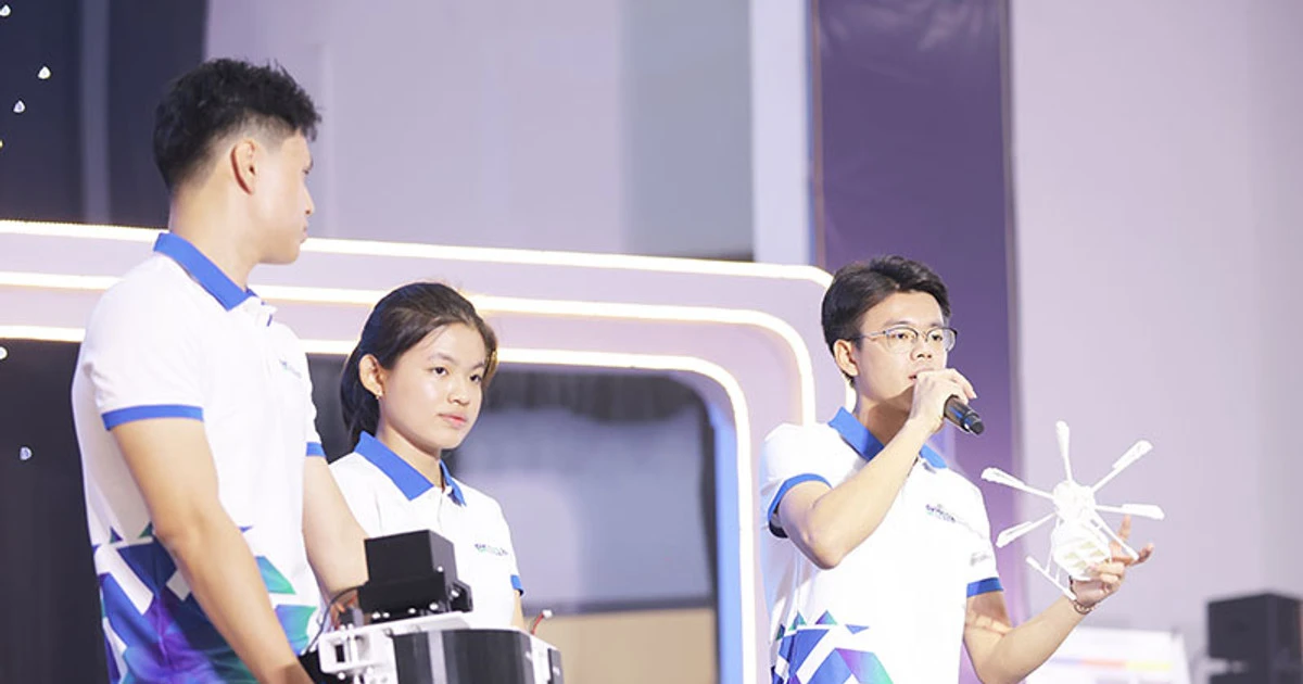 Cuộc thi công nghệ sinh viên: Thế hệ trẻ bước vào sân chơi AI, robot, IoT