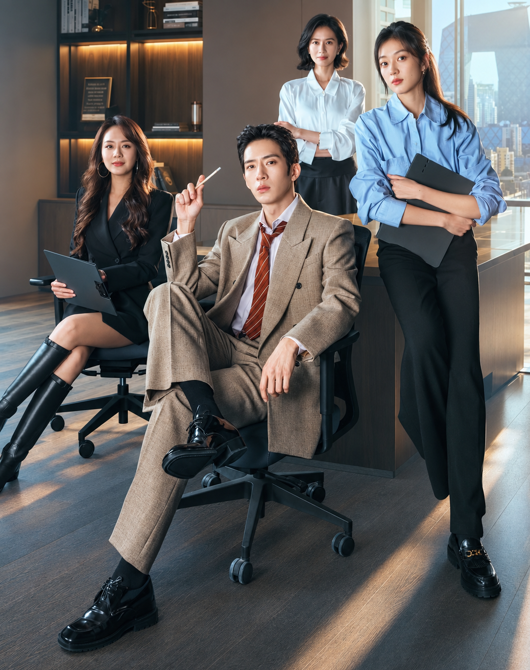 Tủ đồ hiệu sang trọng của Tỉnh Bách Nhiên trong ‘Đầu Xuân Tươi Sáng’