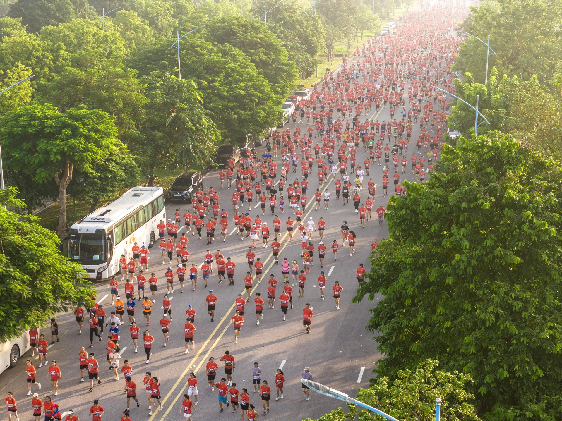 Marathon Quốc tế Hà Nội Techcombank mùa 5: Khi đường chạy thành đường di sản