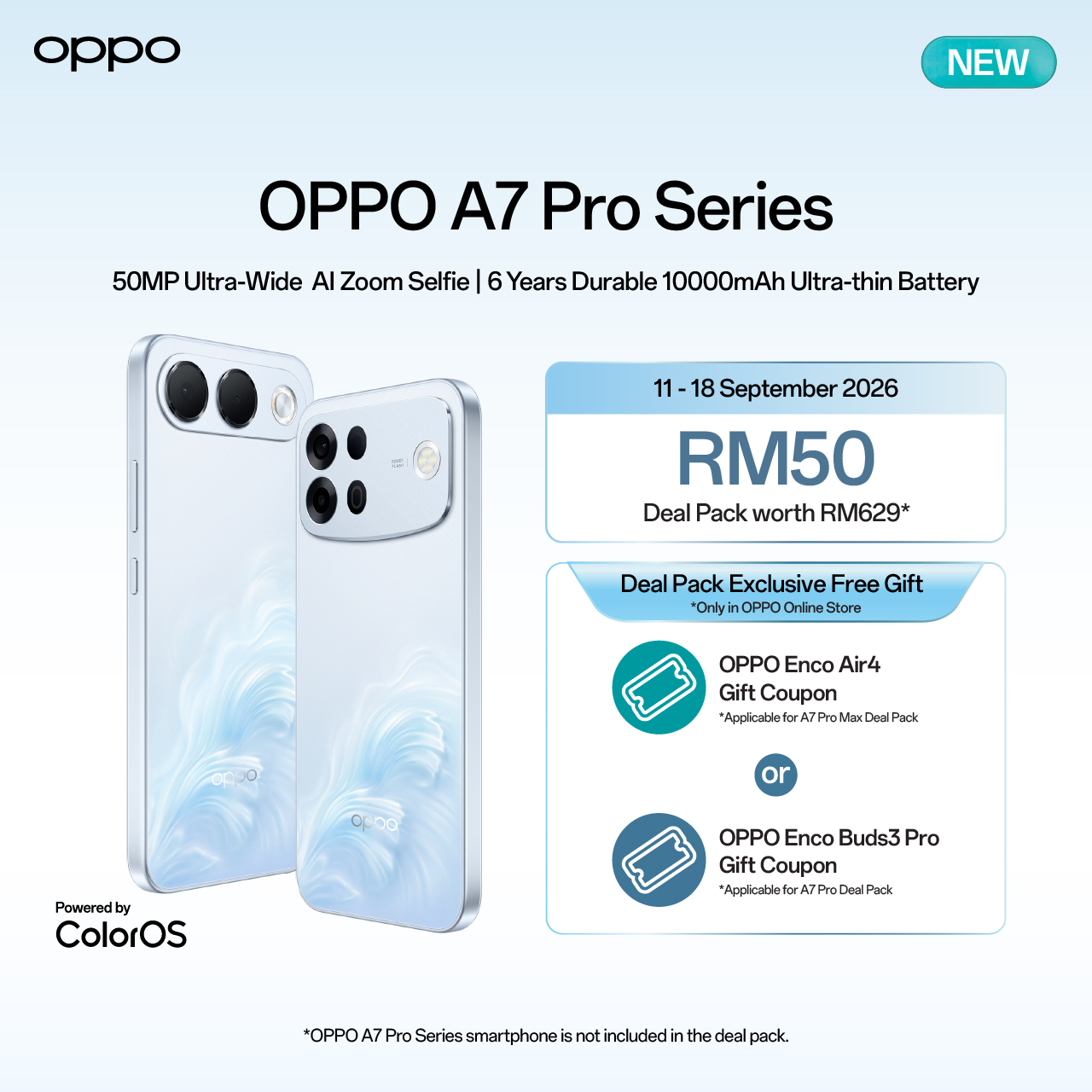 OPPO A7 Pro dan A7 Pro Max Disahkan: Alternatif Baharu Telefon Pertengahan