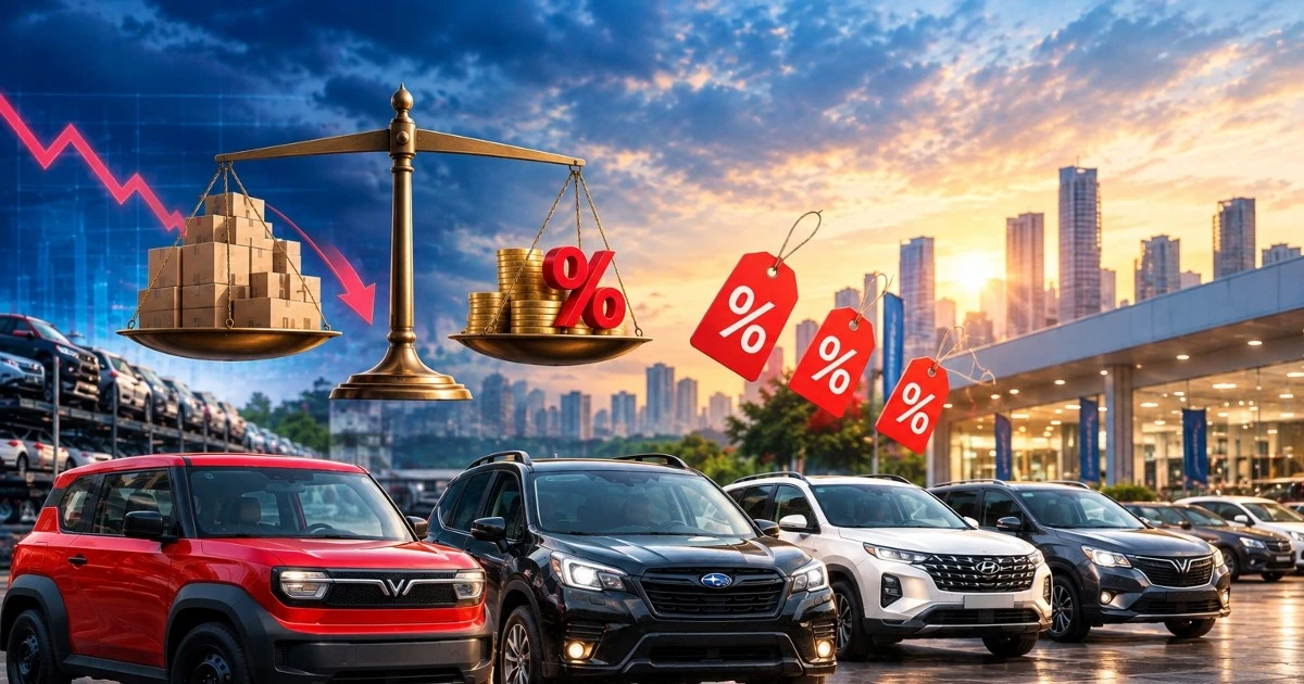 Cuộc chiến giảm giá ô tô xăng tháng 9: đâu là đáy giá thực sự?