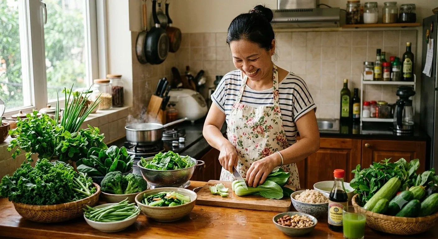 Ăn rau quá nhiều có thể gây suy thận: Lưu ý cho người bệnh thận và axit uric cao