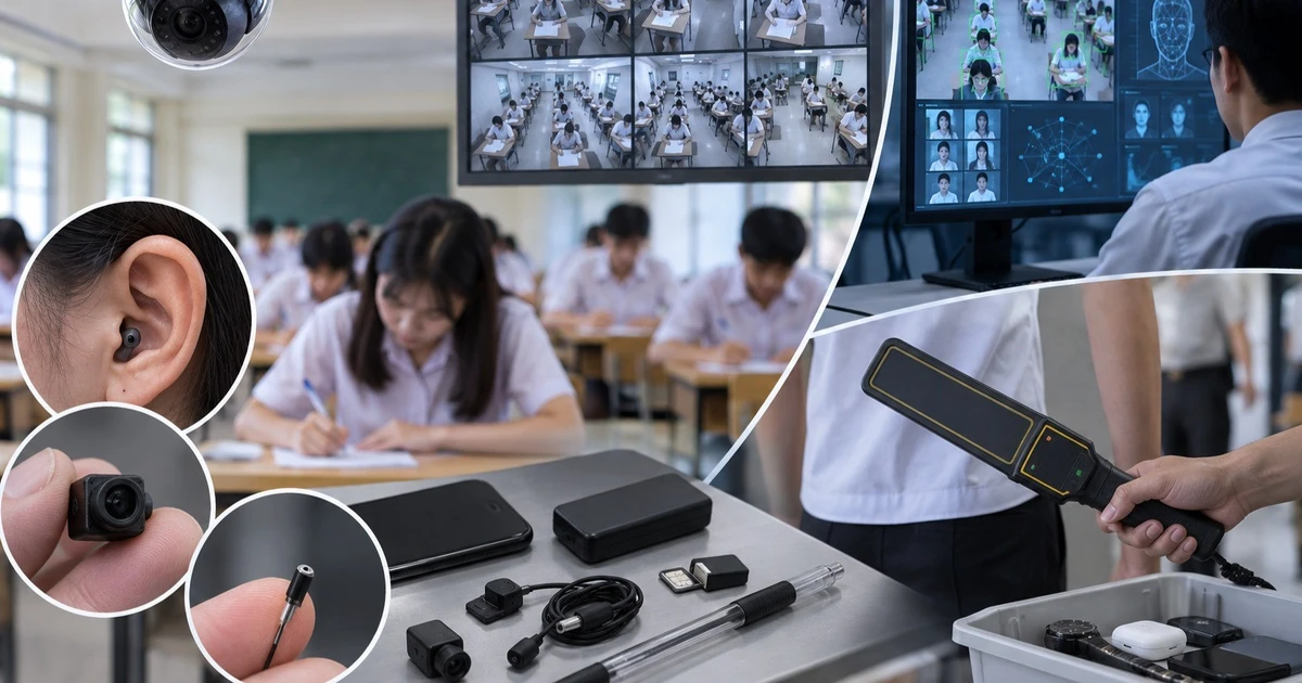 Camera và AI tại kỳ thi quốc gia: Minh bạch hơn, tranh cãi nhiều hơn