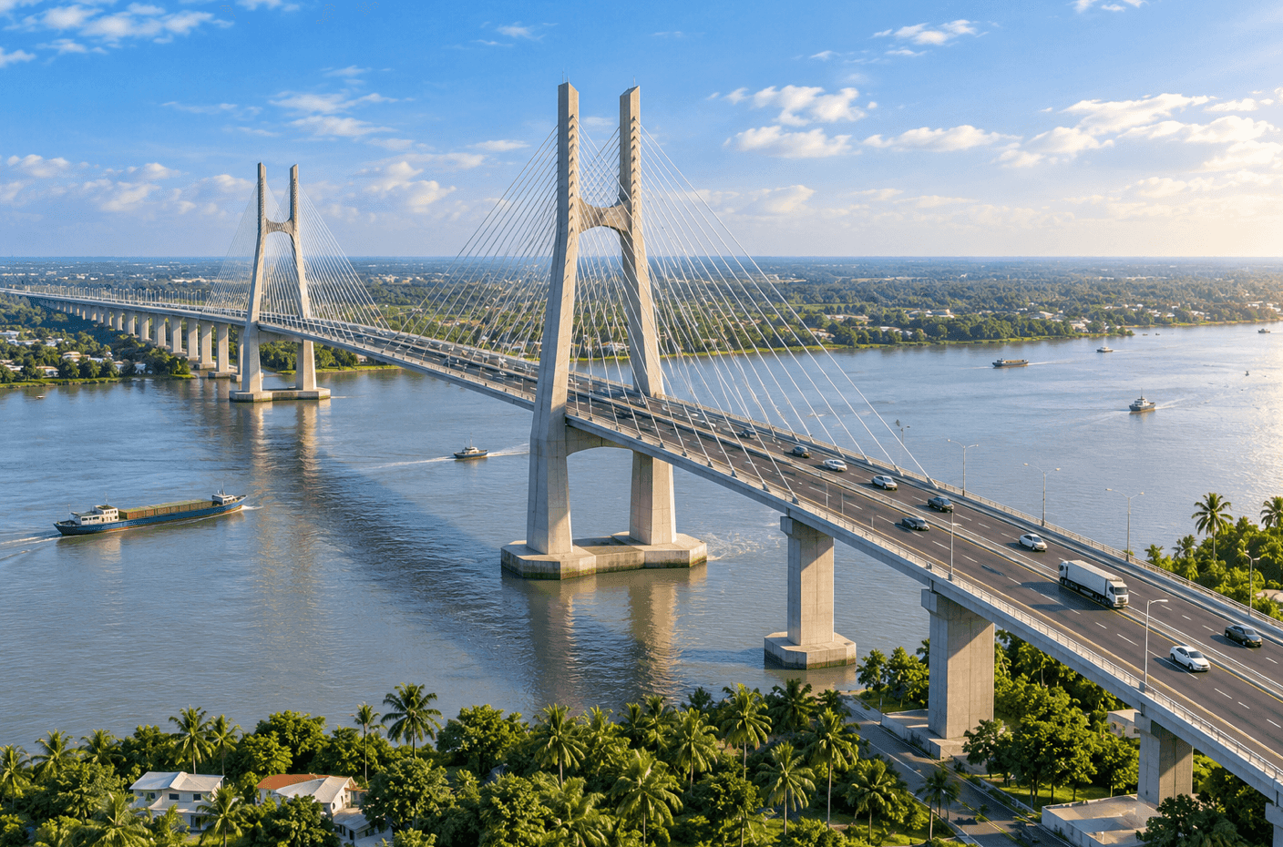 Ba dự án cầu lớn ở Đồng bằng sông Cửu Long sẽ thay đổi miền Tây thế nào?
