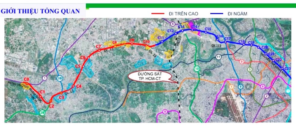 TP.HCM mở rộng mạng lưới metro với 3 tuyến mới