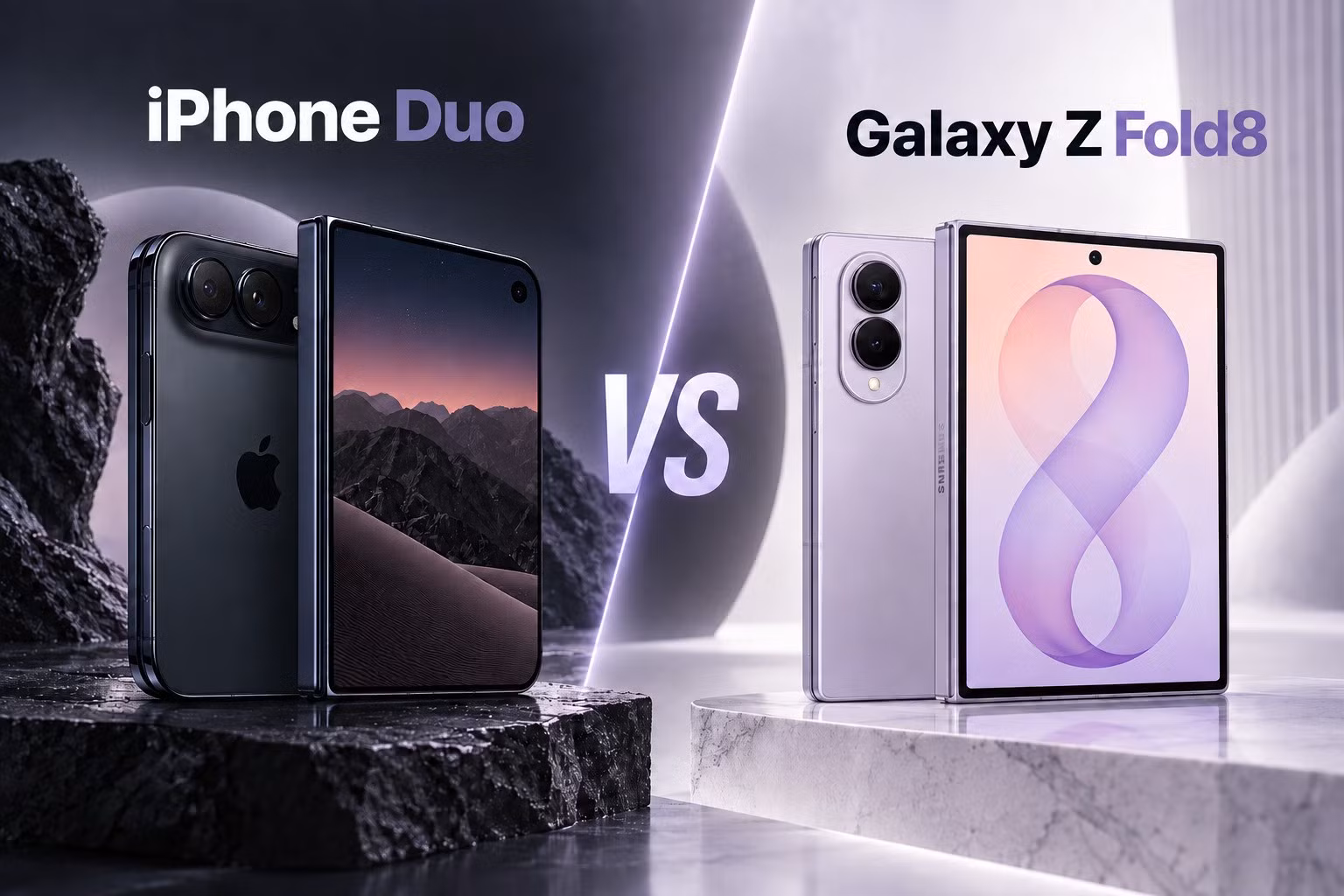 iPhone Duo vs Galaxy Z Fold8 Ultra: Chọn bên nào trong kỷ nguyên màn hình gập?
