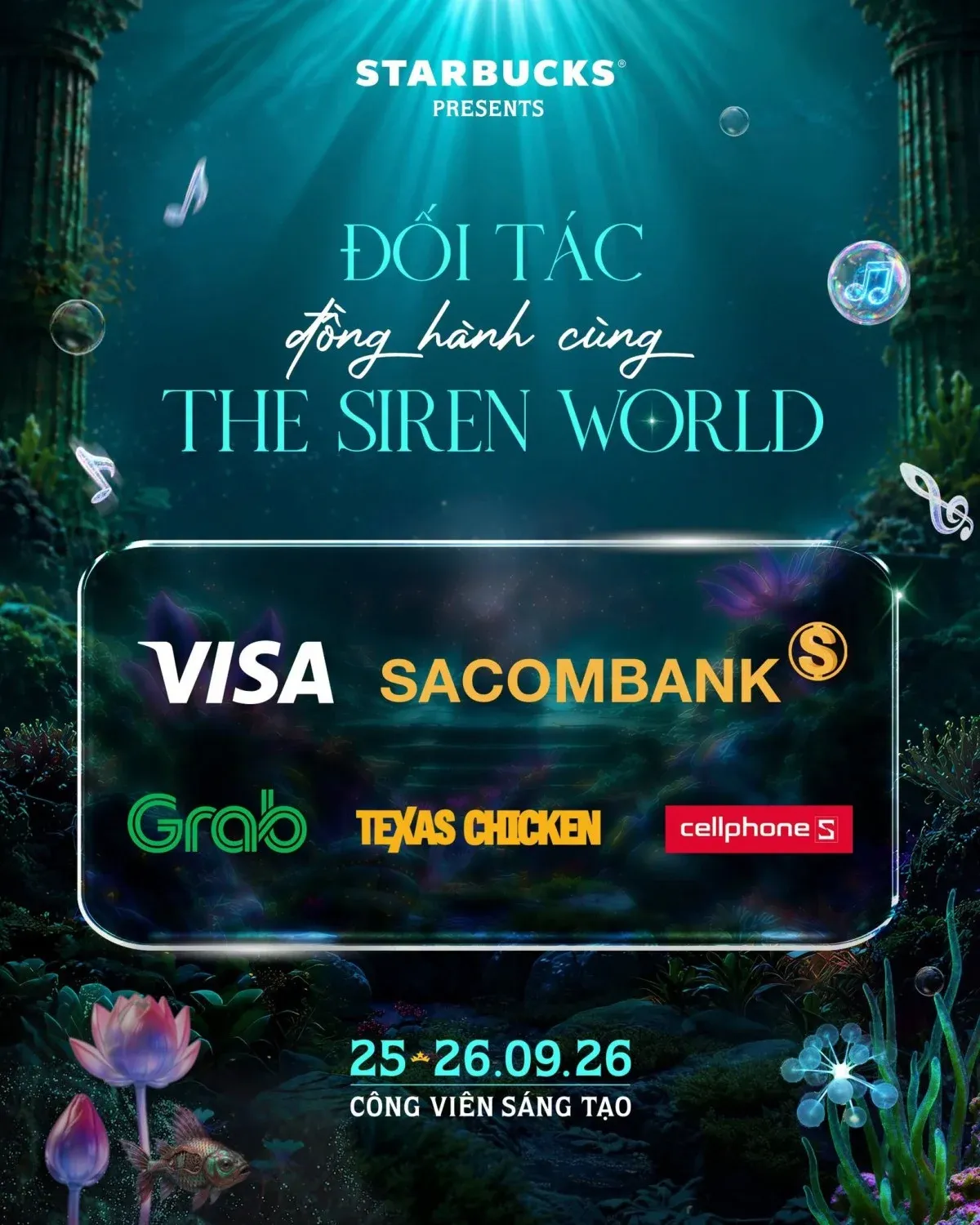 Starbucks The Siren World: Cà phê, công nghệ và âm nhạc giao thoa