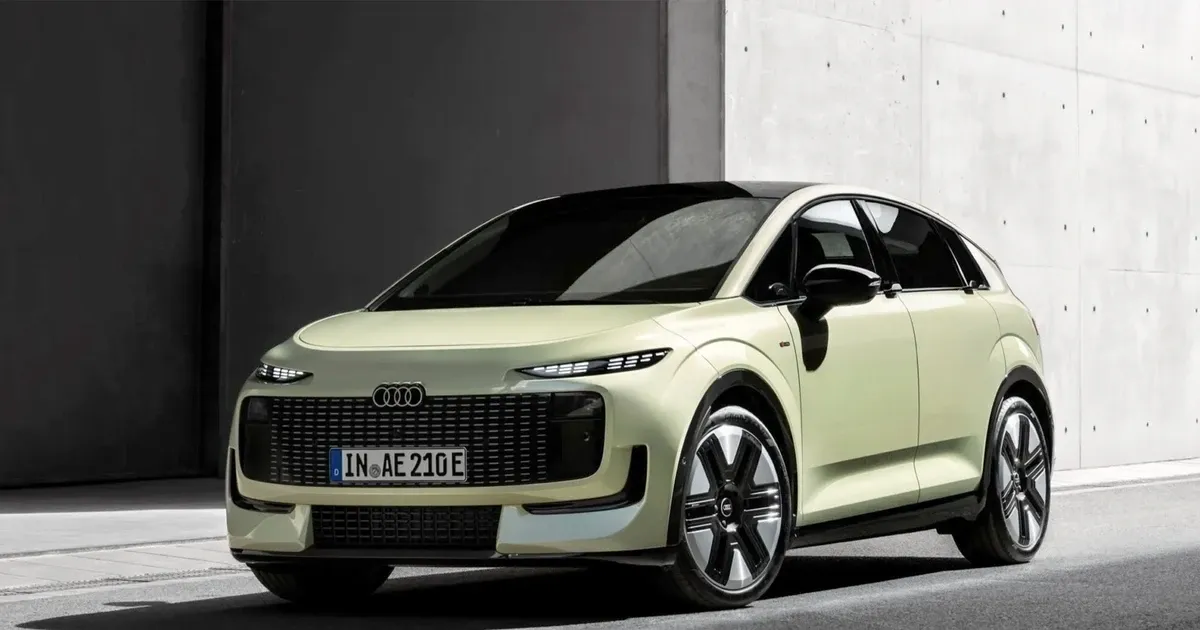 Audi A2 e-tron: Chuẩn mực mới cho xe điện hatchback cỡ nhỏ