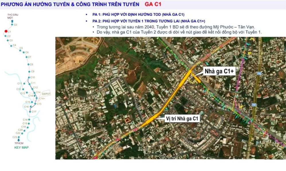 Hai tuyến metro nối Bình Dương với trung tâm TP.HCM